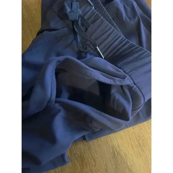 Versatile Navy Blue Drawstring Joggers Athleisure Comfort‎ Pants F21 - Picture 4 of 6